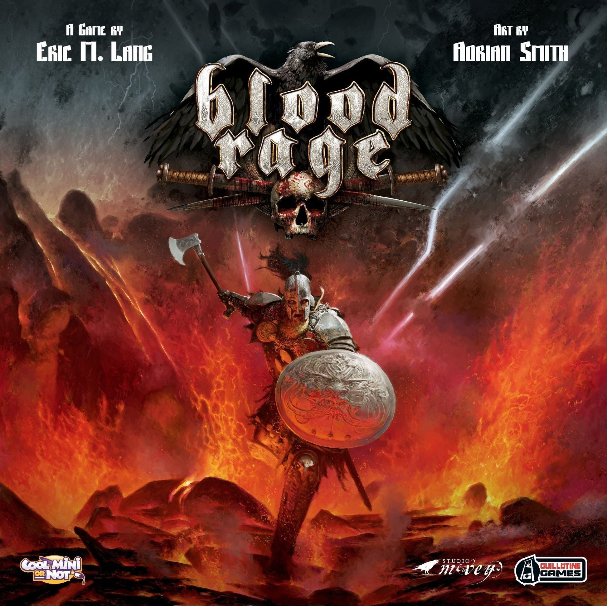 Blood Rage: Cardboard Age Track & Valhalla Sheet (Kickstarter Special)