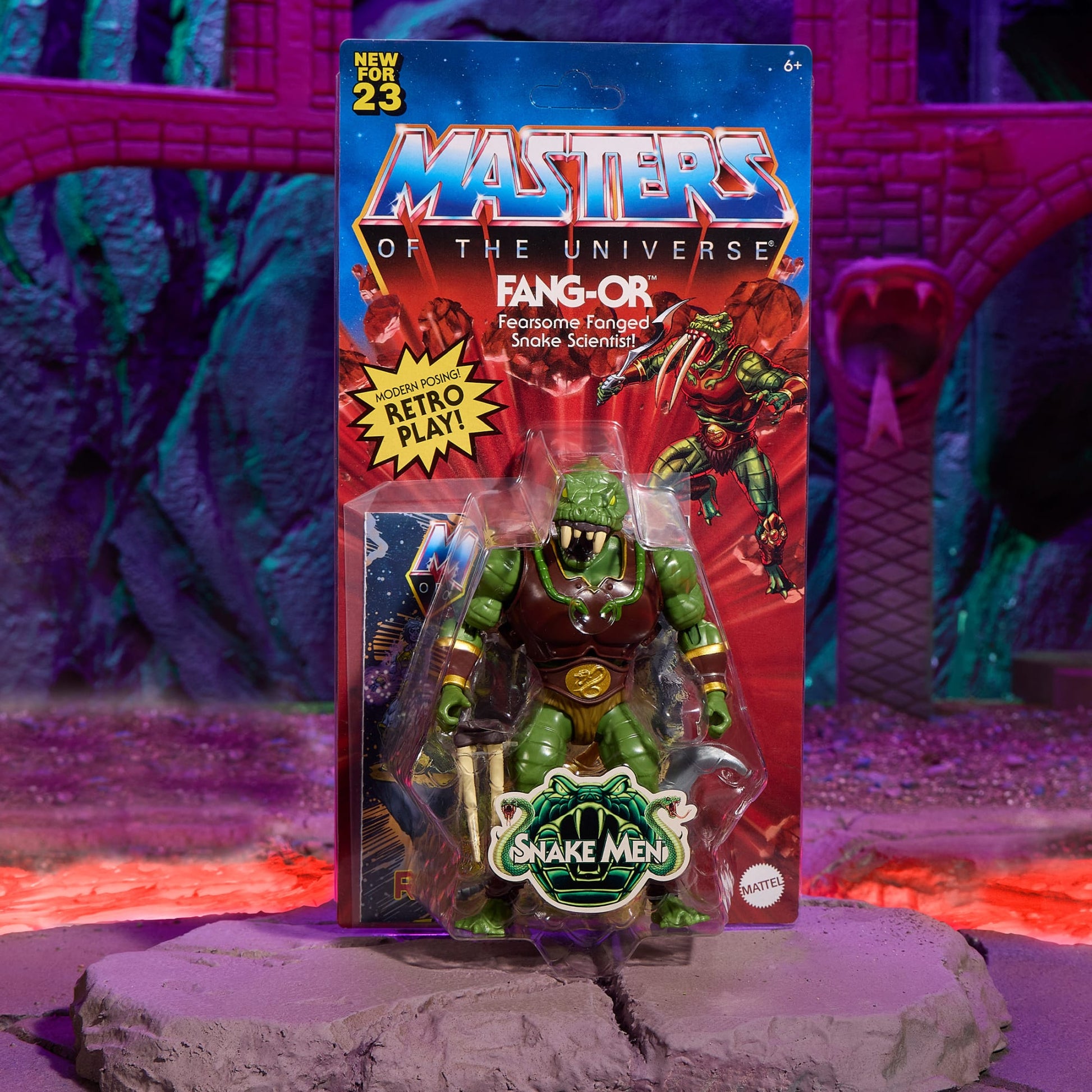 Masters of the Universe Origins Fang-Or Action Figure - Mô hình nhân vật sưu tầm Mattel - Hình ảnh bổ sung 7