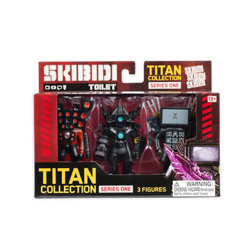 Toy Set of 3 Titan Character Models SKIBIDI TOILET ST13003 - Bộ 3 Mô hình nhân vật Titan - SKIBIDI TOILET
