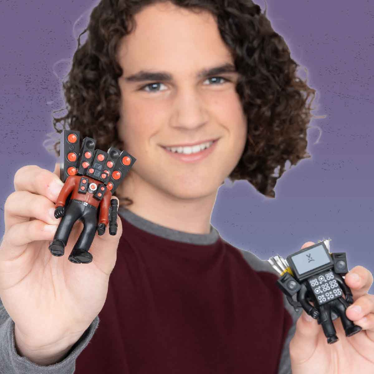 Toy Set of 3 Titan Character Models SKIBIDI TOILET ST13003 - Bộ 3 Mô hình nhân vật Titan - SKIBIDI TOILET