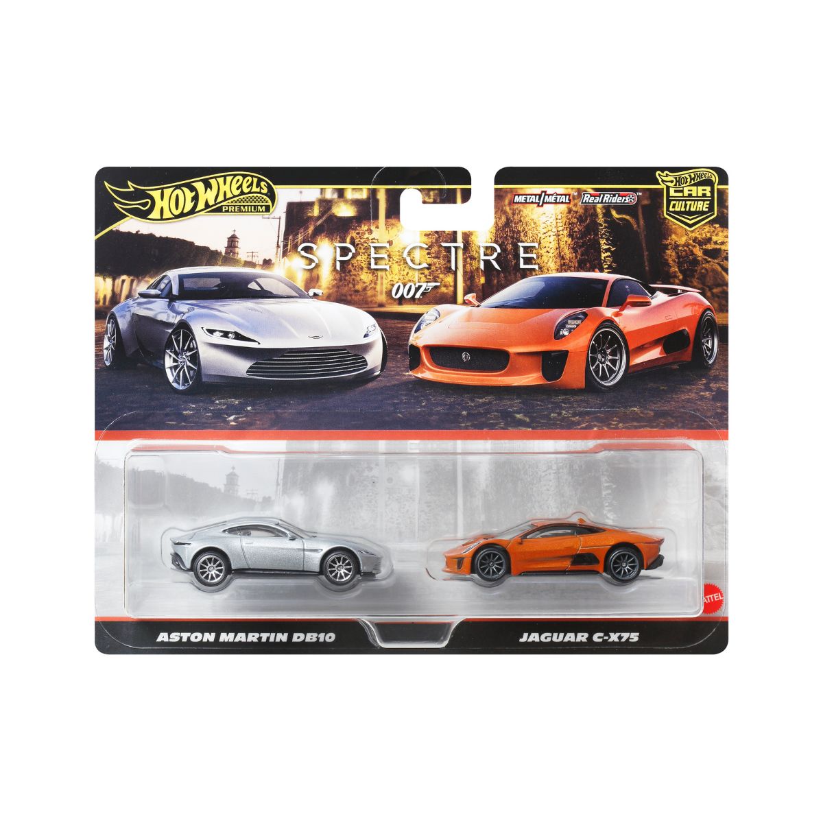 Jaguar C-X75 & Aston Martin DB10 - Bộ đôi siêu xe mô hình 1:64 Premiums - Hot Wheels - Hình ảnh chi tiết 2