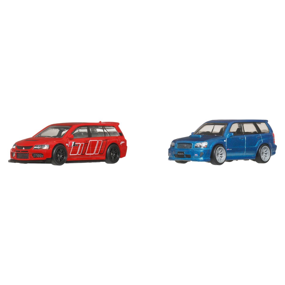 Đồ Chơi Bộ Đôi Siêu Xe Premiums Mitsubishi Lancer HOT WHEELS JHW46/HBL96