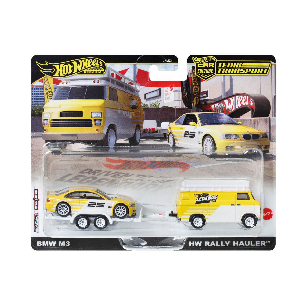 LGNDS Team Transport HOT WHEELS JFM93 Super Car Duo Model Toys - Bộ đôi xe mô hình cao cấp - Hot Wheels - Hình ảnh chi tiết 2