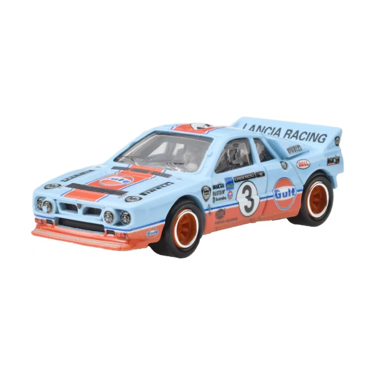 Supercar Duo Premium Lancia Rally 037/ Fiat 131 Abarth - Bộ đôi siêu xe mô hình 1:64 - Hot Wheels HBL96