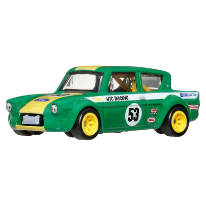 Đồ Chơi Bộ Đôi Siêu Xe Premiums 67 Ford Anglia Racer HOT WHEELS JHW50/HBL96