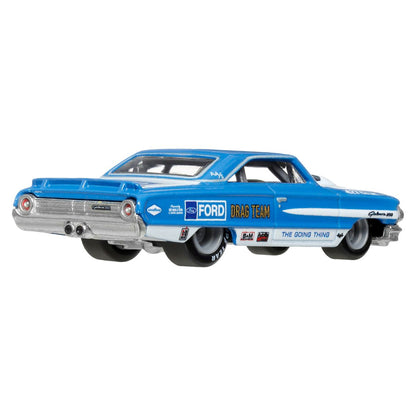 Đồ Chơi Bộ Đôi Siêu Xe Premiums 67 Ford Anglia Racer HOT WHEELS JHW50/HBL96