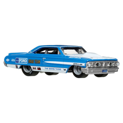 Đồ Chơi Bộ Đôi Siêu Xe Premiums 67 Ford Anglia Racer HOT WHEELS JHW50/HBL96