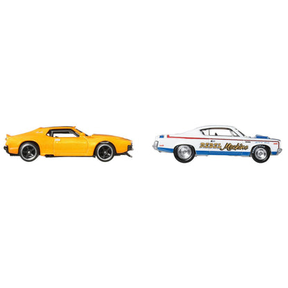 Premiums 71 AMC Javelin - Bộ đôi xe mô hình cơ bắp Mỹ - Hot Wheels HBL96