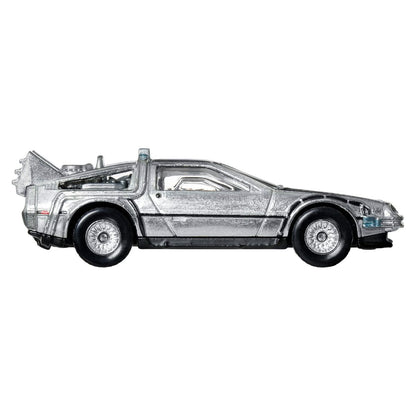 Đồ Chơi Bộ Đôi Siêu Xe Premiums Back To The Future Time HOT WHEELS JHW48/HBL96