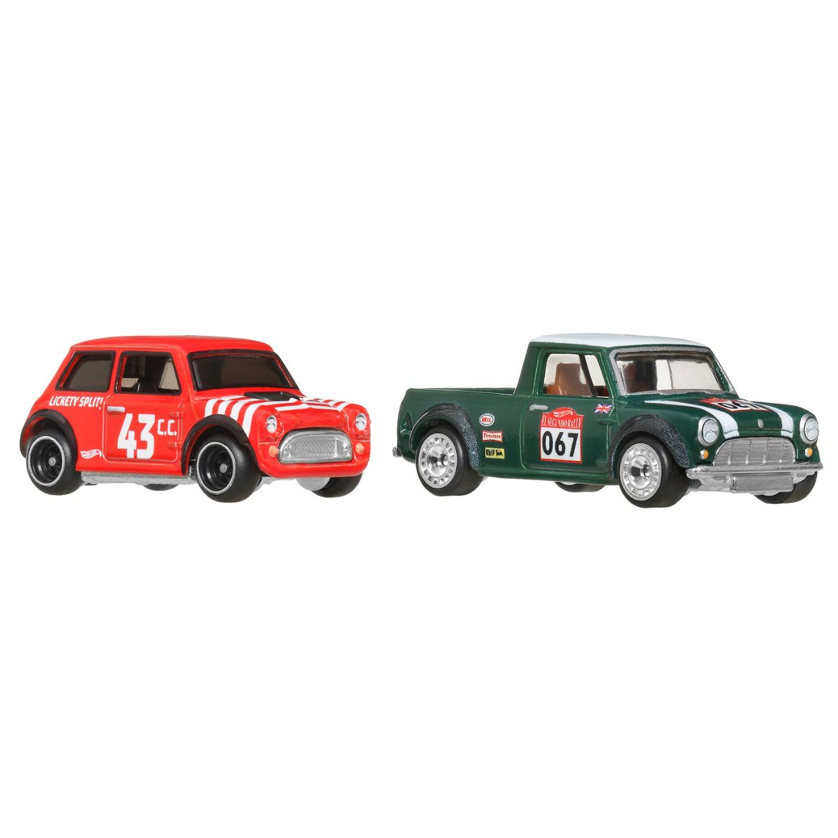 Premiums Morris Mini Super Car Duo Toy HBL96 - Bộ đôi mô hình xe ô tô kim loại - Hot Wheels