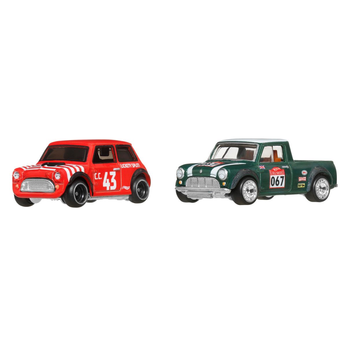 Premiums Morris Mini Super Car Duo Toy HBL96 - Bộ đôi mô hình xe ô tô kim loại - Hot Wheels