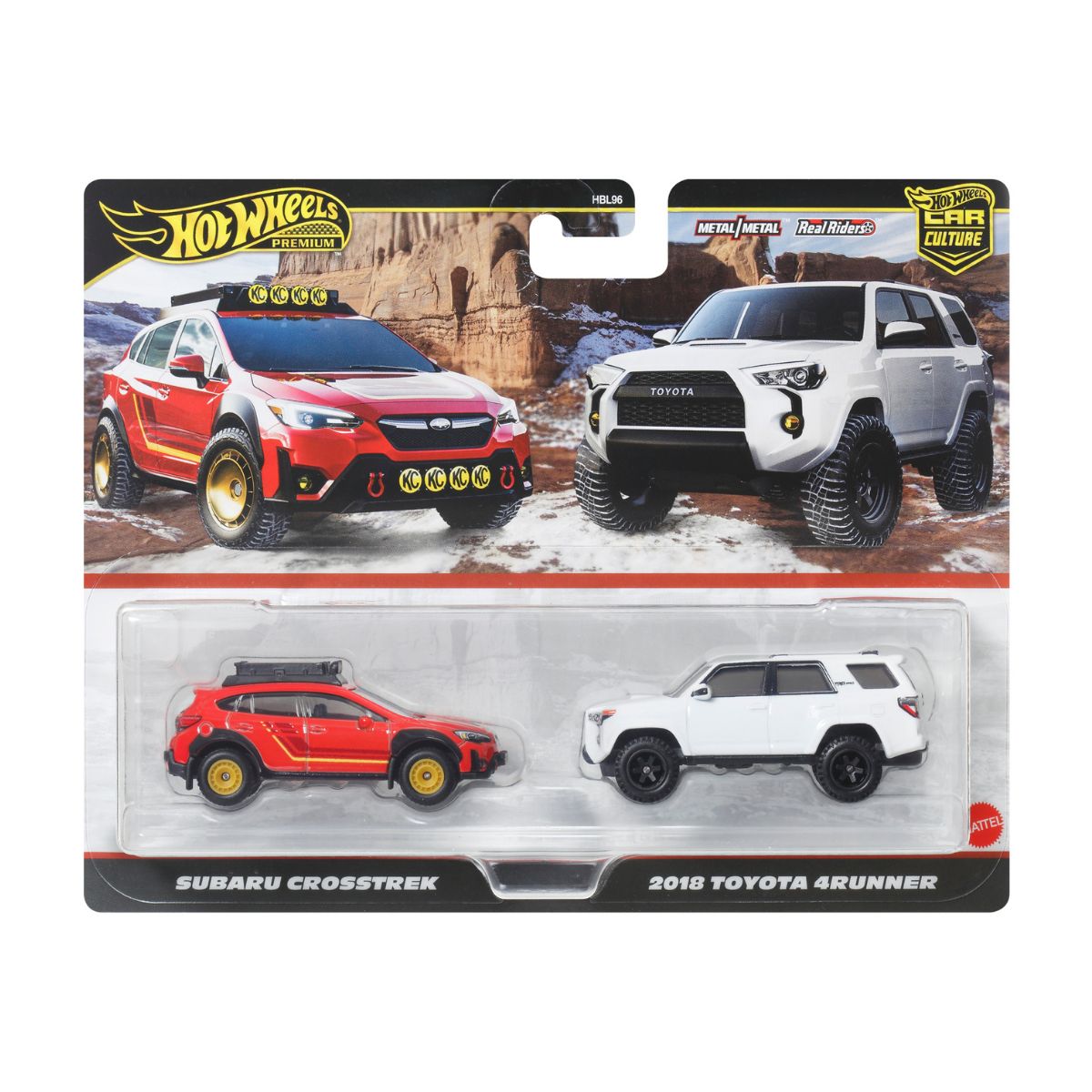 Premiums Subaru Crosstrek - Bộ đôi mô hình xe 1:64 - Hot Wheels HBL96