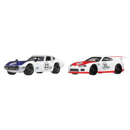 Premiums Toyota Supra HOT WHEELS HBL96 Supercar Duo - Bộ đôi siêu xe mô hình - Hot Wheels
