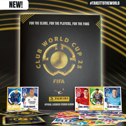 FIFA Club World Cup 2025 Starter Sticker Set - Bộ Album Hình Dán Khởi Đầu - PANINI - Hình ảnh sản phẩm