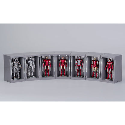 Collection of 7 High-End Iron Man Armors - Bộ sưu tập 7 mô hình Chiến giáp Iron Man - ZD TOYS 1924