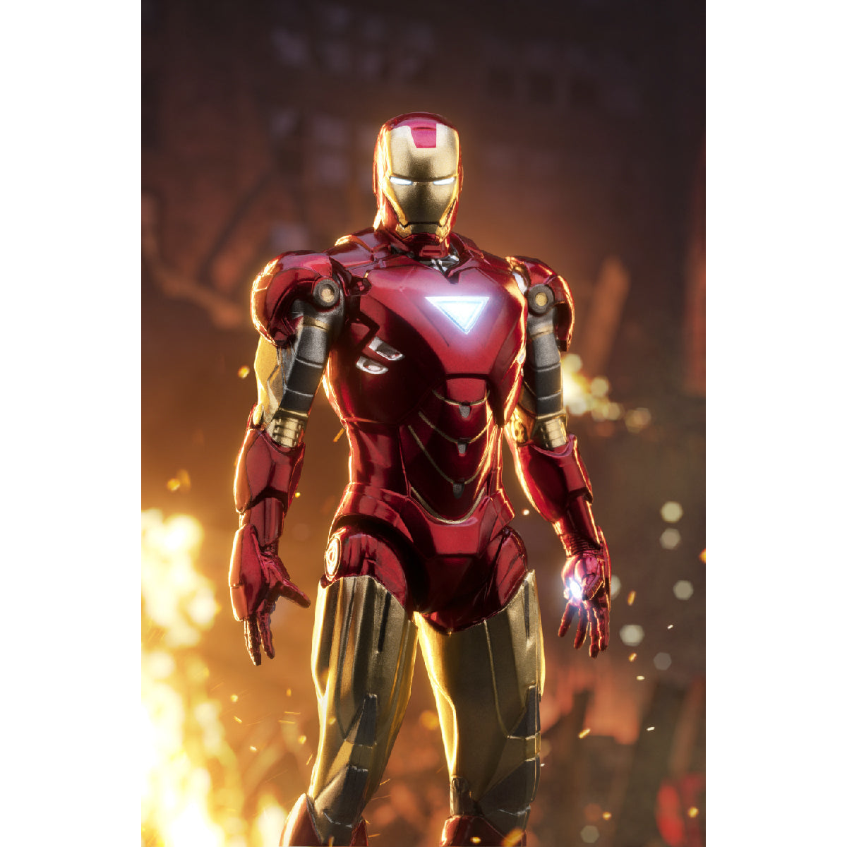 Collection of 7 High-End Iron Man Armors - Bộ sưu tập 7 mô hình Chiến giáp Iron Man - ZD TOYS 1924