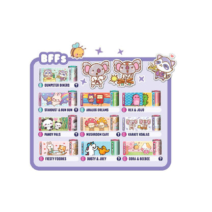 DIY Sticki Rolls Collection - Bộ sưu tập vòng tay Sticker sáng tạo - OTHER GIRL BRANDS SR200