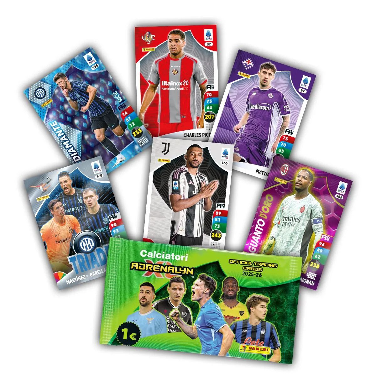 Đồ Chơi Bộ Thẻ Hình Khởi Đầu Calciatori 2025-26 Adrenalyn XL PANINI 977159351506650001