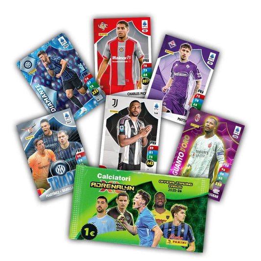 Đồ Chơi Bộ Thẻ Hình Khởi Đầu Calciatori 2025-26 Adrenalyn XL PANINI 977159351506650001