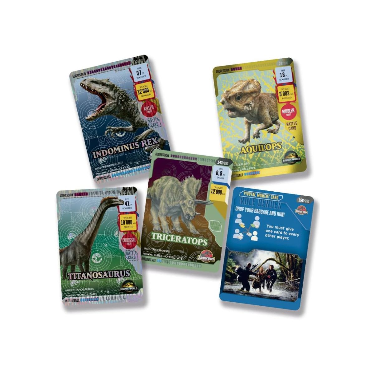 Bộ Thẻ Hình Khởi Đầu Jurassic World ROAR PANINI 8051708025279