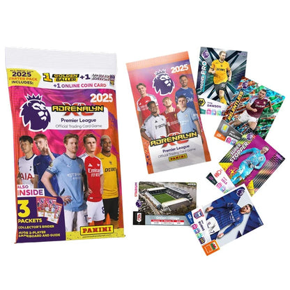 Premier League Adrenalyn 2025 Start Card Set - Bộ thẻ hình khởi đầu Ngoại Hạng Anh - PANINI 8051708015317