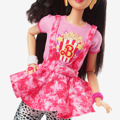 Barbie Rewind Doll – Movie Night - Búp bê sưu tầm phong cách thập niên 80 - Mattel Creations HJX18 - Hình ảnh bổ sung 4