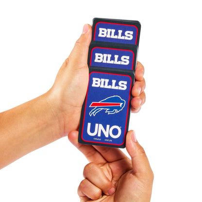 UNO Fandom NFL Buffalo Bills Game Deck - Bộ Bài UNO Thể Thao Sưu Tầm - Mattel Creations - Hình ảnh bổ sung 7