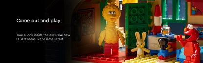 LEGO® Ideas 123 Sesame Street Bộ Lắp Ráp Góc Phố LEGO 21324 - Góc nhìn khác 3