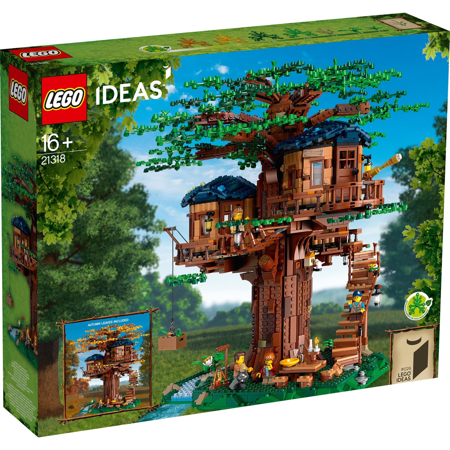 LEGO® Ideas Tree House - Bộ Lắp Ráp Nhà Trên Cây - LEGO 21318 - Hình ảnh sản phẩm