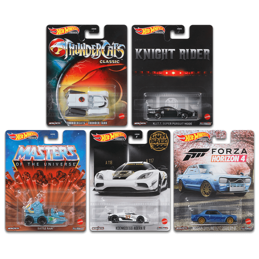 2021 HW Entertainment Mix 2 - Bộ Sưu Tập Xe Mô Hình 1:64 Hot Wheels Premium