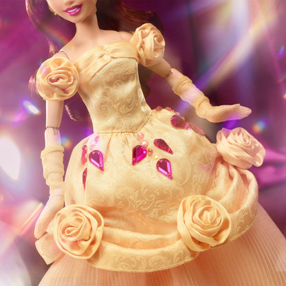 Disney Collector Radiance Collection Belle Doll - Búp bê Belle Sưu tầm Cao cấp - Mattel HLX64 - Hình ảnh bổ sung 5