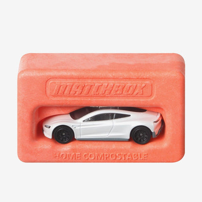 Matchbox Tesla Roadster Mô Hình Xe Điện Tái Chế 1:64 Matchbox