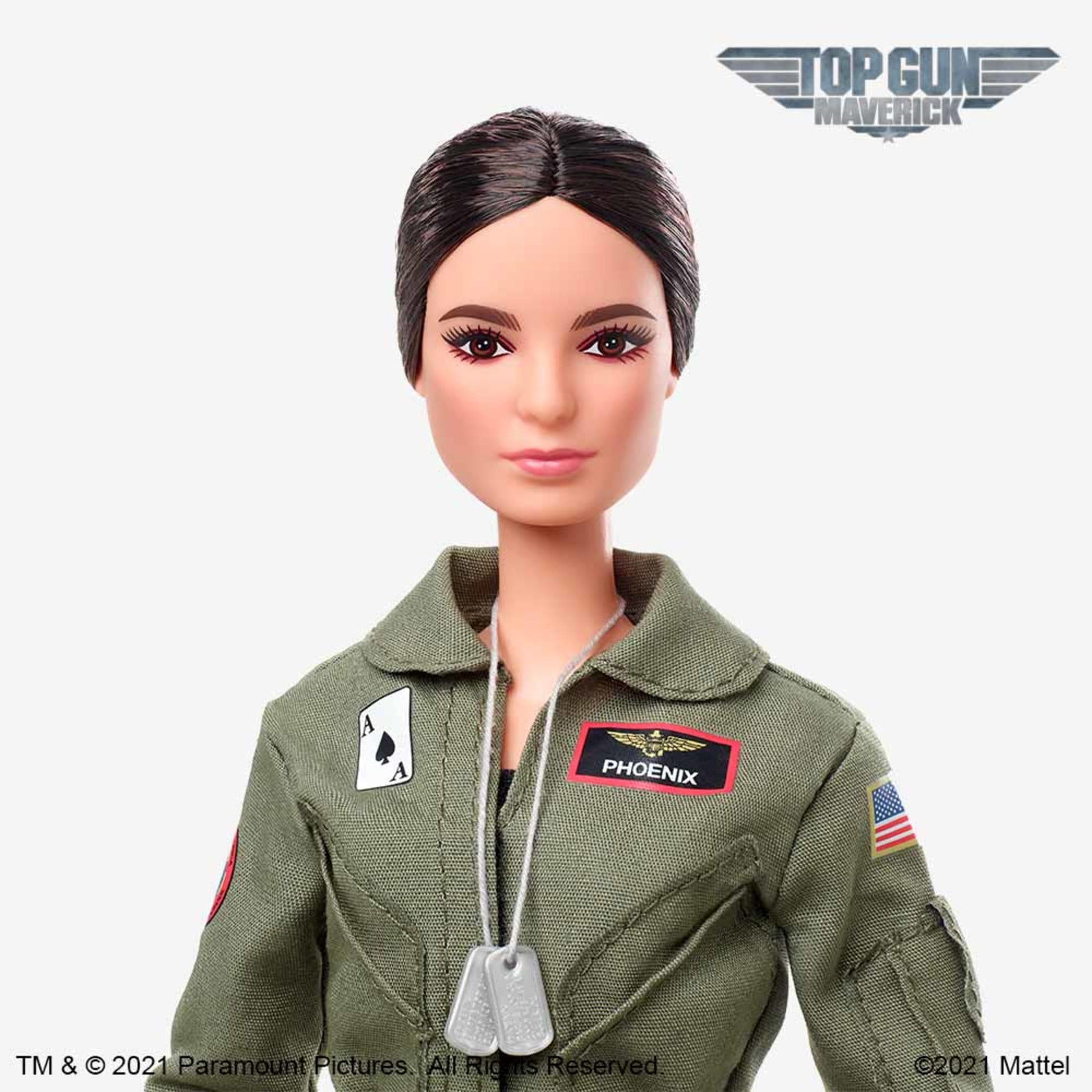 Top Gun: Maverick Barbie Doll - Búp Bê Phi Công Natasha Phoenix Trace - Barbie Signature - Hình ảnh bổ sung 6