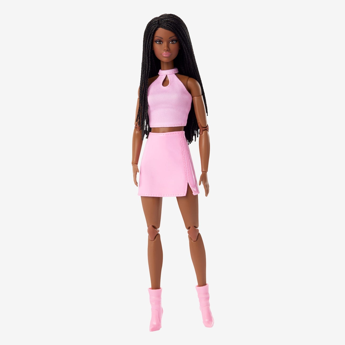Barbie Looks Doll #21 (Original, Long Black Hair) - Búp bê thời trang sưu tầm Barbie Signature HRM13 - Hình ảnh bổ sung 7
