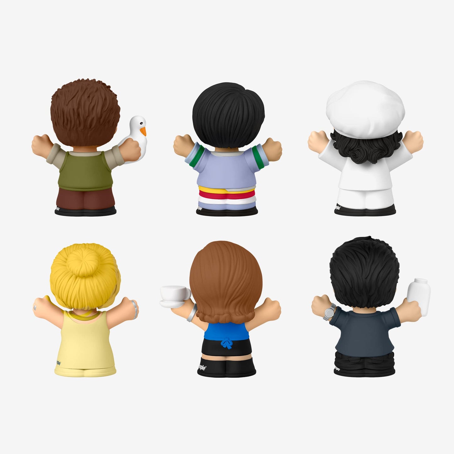 Little People Collector Friends TV Series Special Edition Set - Bộ Mô Hình Nhân Vật Sưu Tầm Phim Friends Mattel Creations - Hình ảnh bổ sung 5