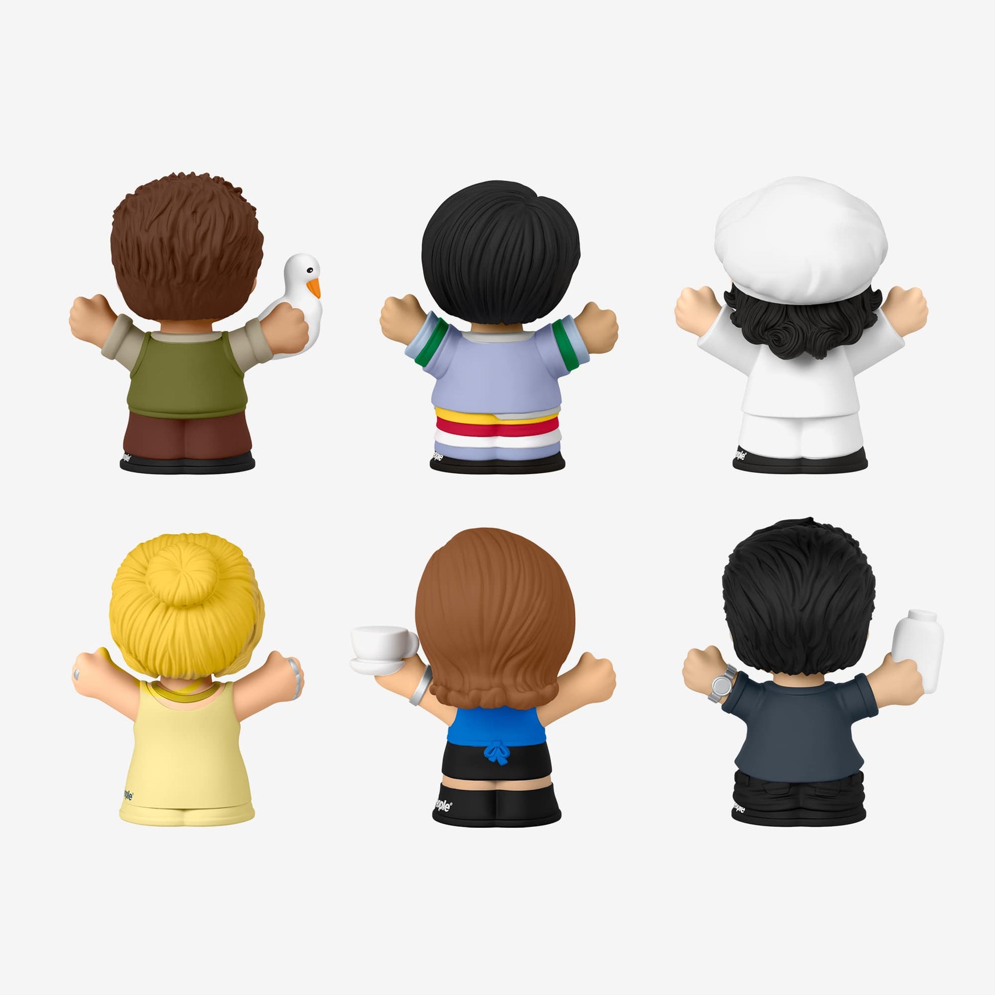 Little People Collector Friends TV Series Special Edition Set - Bộ Mô Hình Nhân Vật Sưu Tầm Phim Friends Mattel Creations - Hình ảnh bổ sung 5