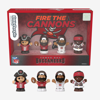 Little People Collector x NFL Tampa Bay Buccaneers Set - Bộ Nhân Vật Sưu Tầm NFL - Mattel - Góc nhìn khác 3