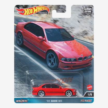 Hot Wheels Car Culture Circuit Legends Vehicles BMW E39 M5 - Xe Mô Hình Tỷ Lệ 1:64 Cao Cấp - Hình ảnh sản phẩm