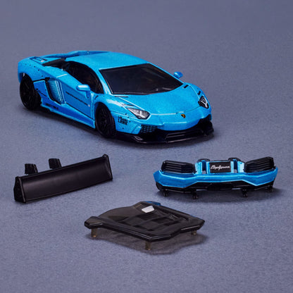 Elite 64 Series LBWK Lamborghini Aventador LP 700-4 - Mô hình xe tỉ lệ 1:64 Hot Wheels - Hình ảnh chi tiết 2