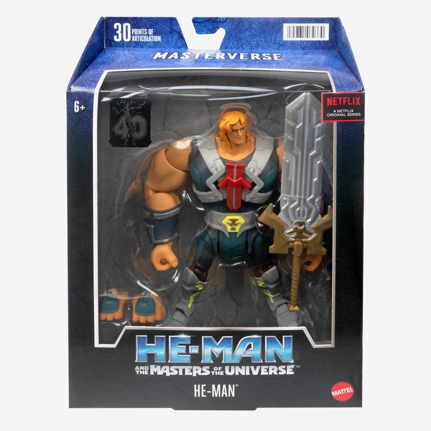 Masters of the Universe Masterverse He-Man Action Figure - Mô hình hành động cao cấp Mattel - Hình ảnh chi tiết 2