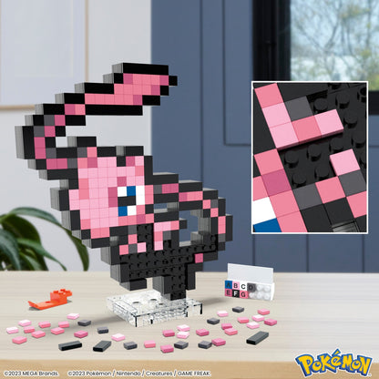 MEGA Pokémon Mew Building Set - Bộ Đồ Chơi Lắp Ráp Mô Hình Pixel Art - MEGA HWR80
