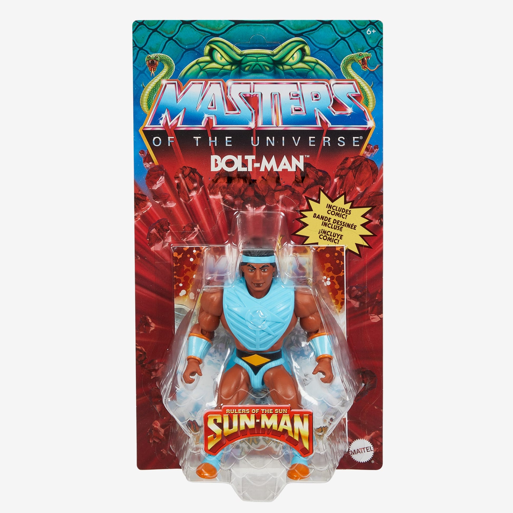 Masters of the Universe Origins Bolt-Man Action Figure - Mô hình nhân vật hành động - Mattel - Hình ảnh chi tiết 2