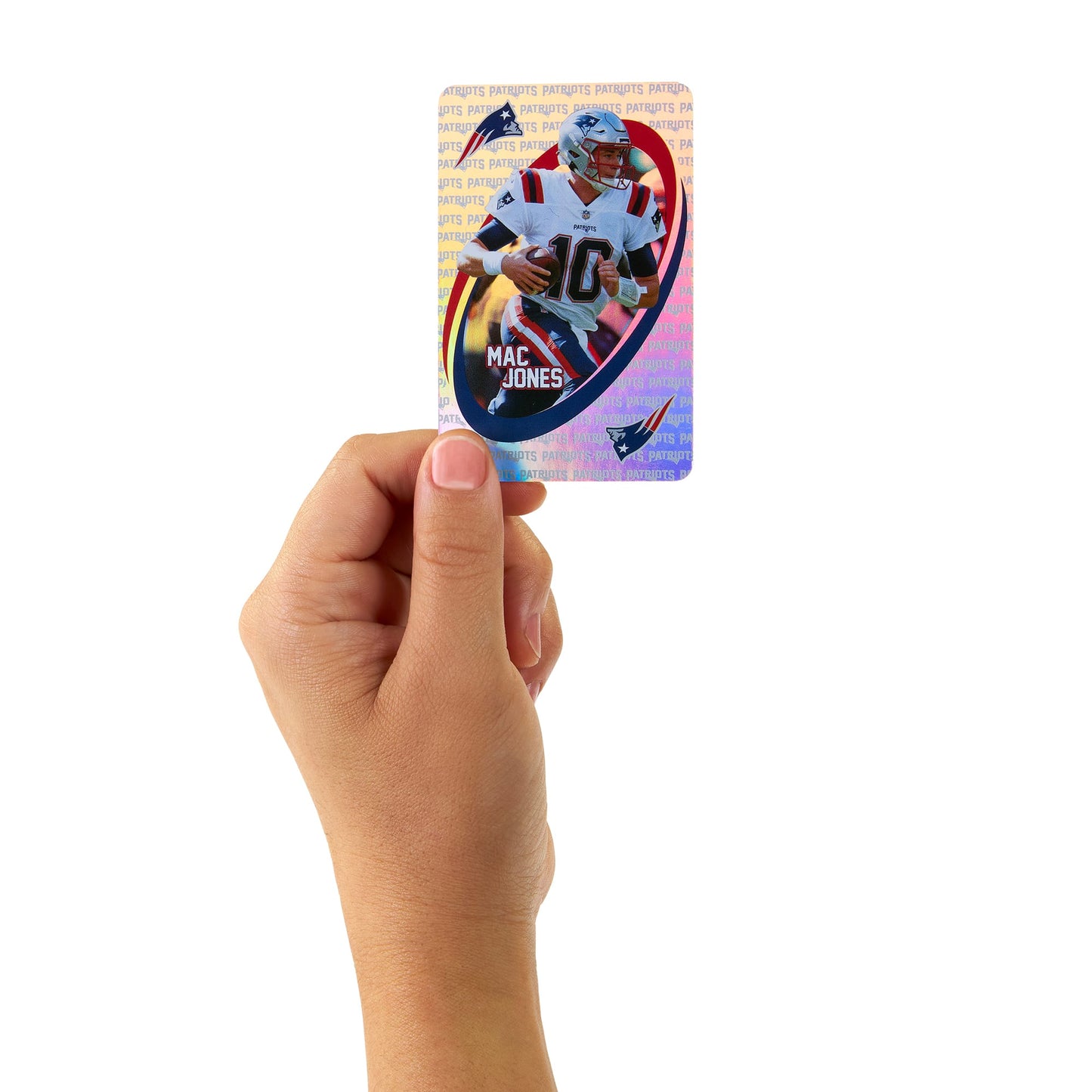UNO Fandom NFL New England Patriots Game Deck - Bộ Bài Thẻ Bài Thể Thao Mattel Creations - Hình ảnh bổ sung 8