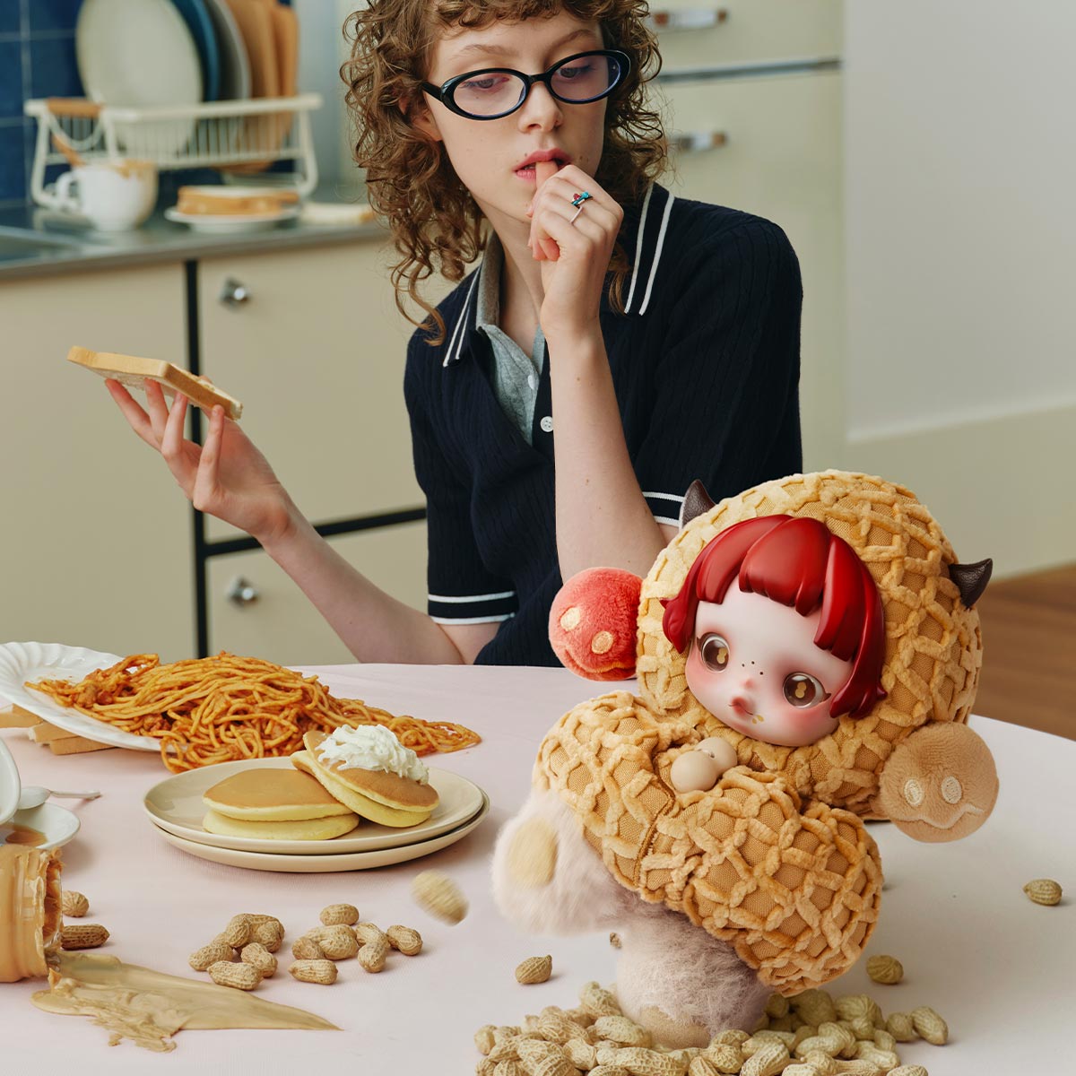 Đồ Chơi Búp Bê Mô Hình Nhân Vật Skullpanda You Found Me! Series Plus POP MART 6941313029347 - Giao Hàng Ngẫu Nhiên