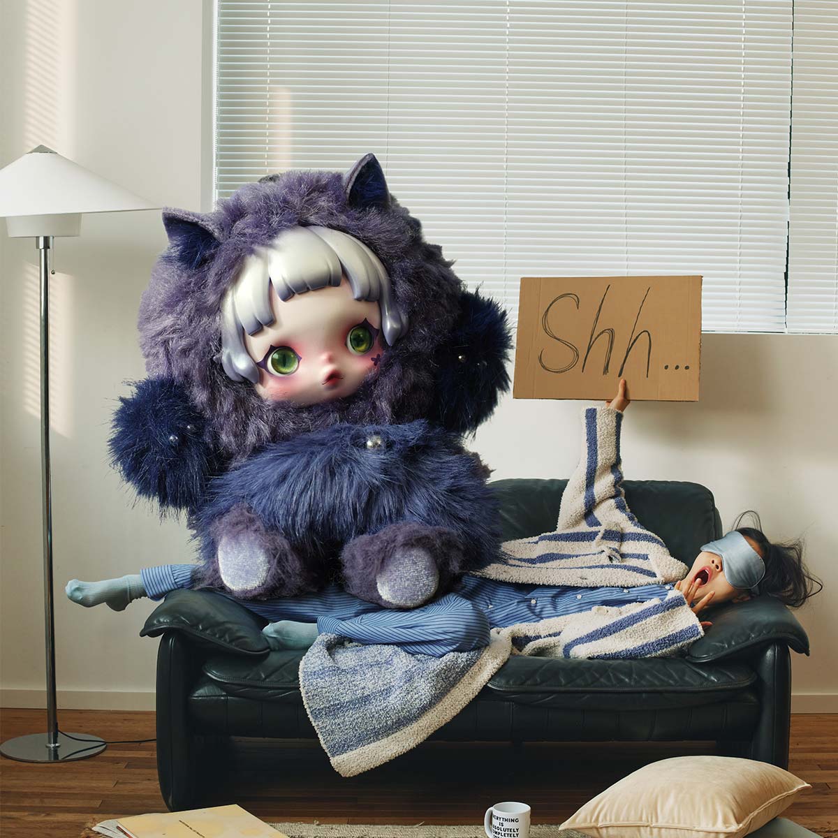 Đồ Chơi Búp Bê Mô Hình Nhân Vật Skullpanda You Found Me! Series Plus POP MART 6941313029347 - Giao Hàng Ngẫu Nhiên