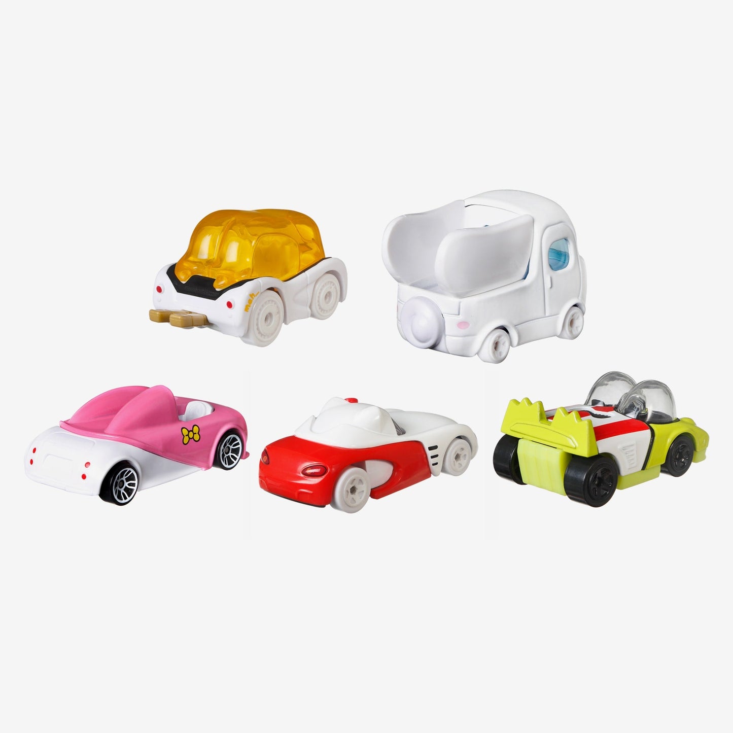 Hot Wheels Sanrio Character Cars 5-Pack - Bộ 5 Xe Mô Hình Nhân Vật Sanrio - Mattel - Hình ảnh bổ sung 5