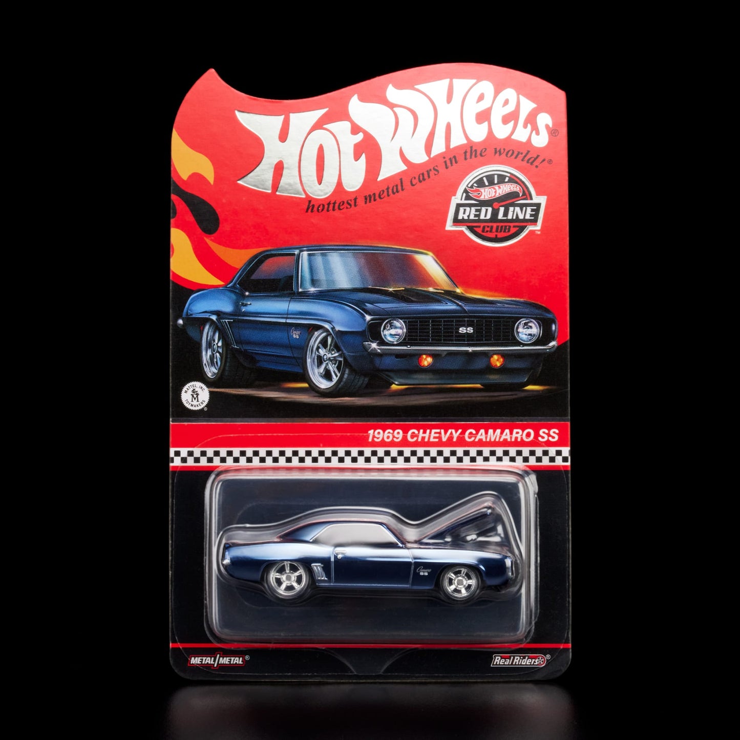 RLC Exclusive 1969 Chevy Camaro SS Xe Mô Hình Tỷ Lệ 1:64 Hot Wheels Red Line Club Hot Wheels - ảnh 4 - Die-cast Vehicle