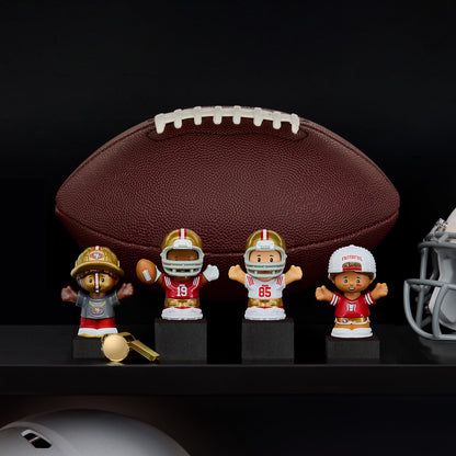 Little People Collector x NFL San Francisco 49ers Set - Bộ Nhân Vật Sưu Tầm Thể Thao - Mattel - Hình ảnh chi tiết 2