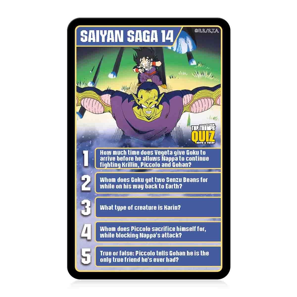 Dragon Ball Z Top Trumps Quiz Card Game - Trò Chơi Thẻ Bài Đố Vui Anime - Winning Moves - Hình ảnh bổ sung 4