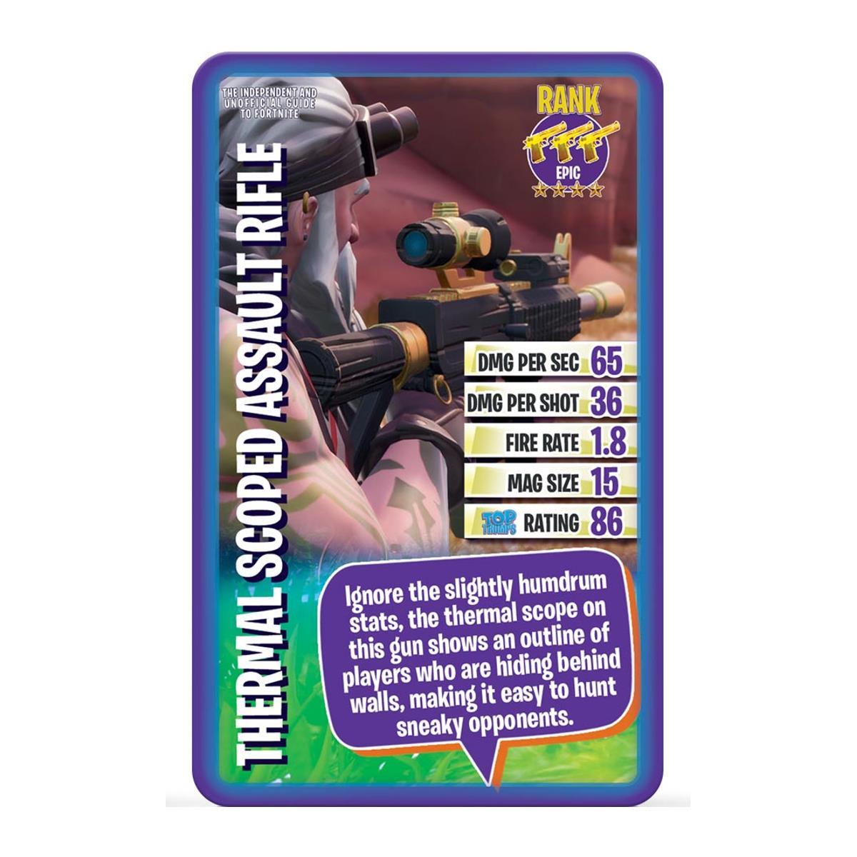 The Independent & Unofficial Guide to Fortnite Top Trumps Card Game - Trò chơi thẻ bài chiến thuật Fortnite - Winning Moves - Góc nhìn khác 3